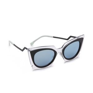 Fendi blue sunglasses